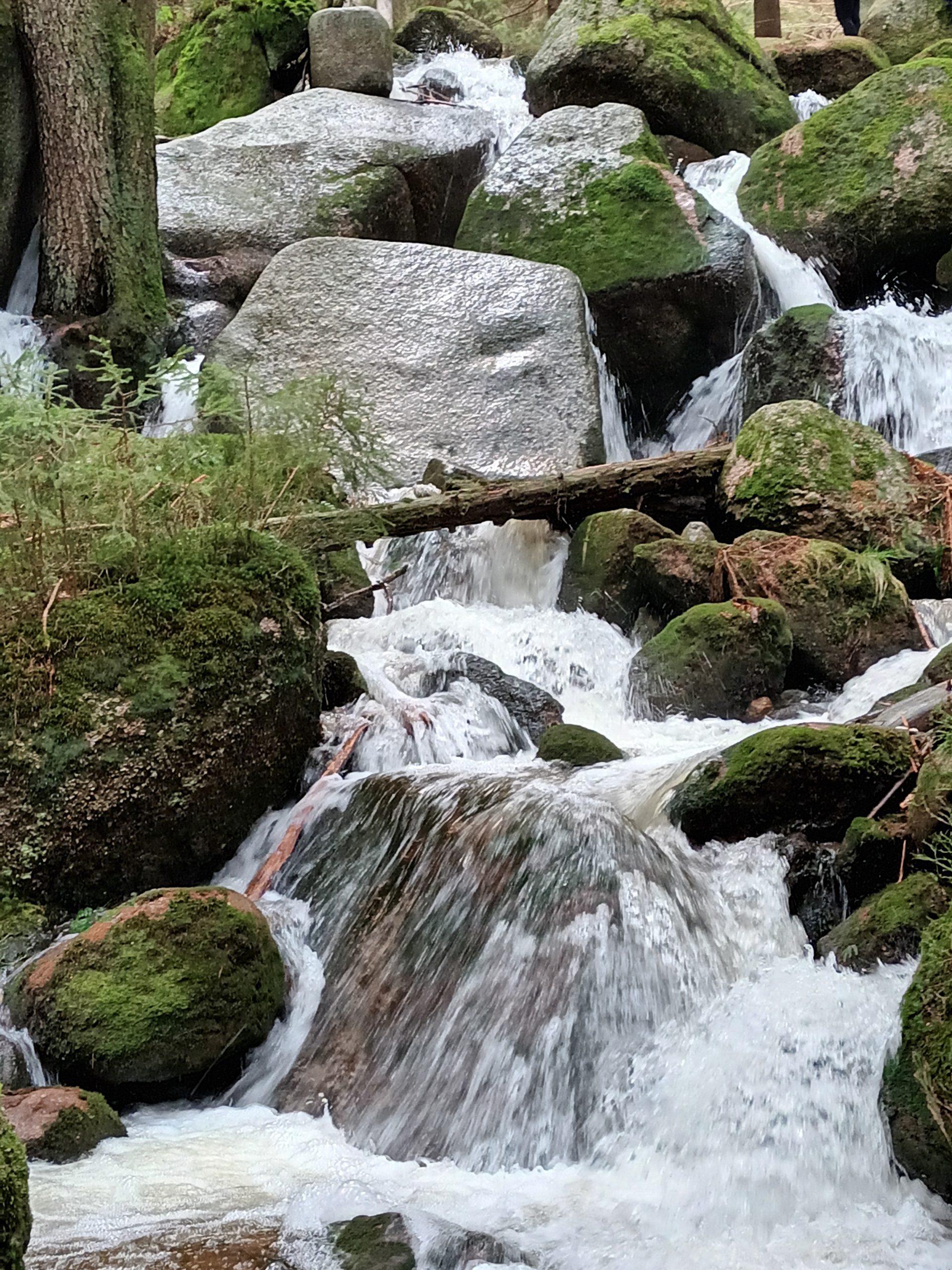 Wasserfall am Silberbach in der Nähe von Bublava